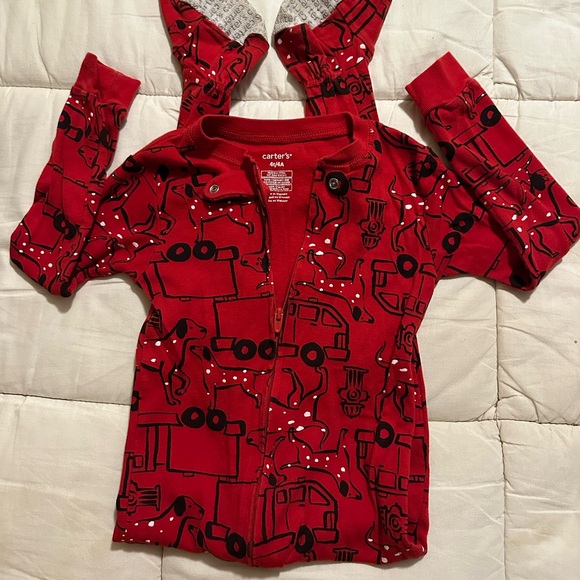 Carter's Other - Carter's Bright Red Kids Overalls